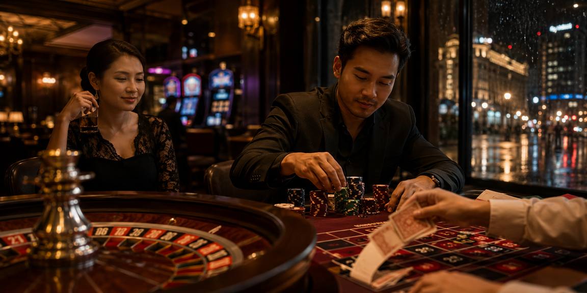 Baccarat, Roulette dan Blackjack Langsung di Layar Anda